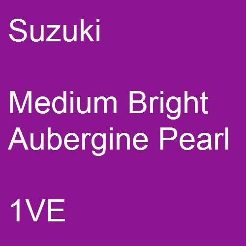 Suzuki, Medium Bright Aubergine Pearl, 1VE.